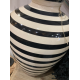 LARGE MONOCHROME VASE