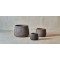 Wampu Wide Planter - Distressed Brown / Black -TALL