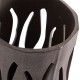 Gaia Lantern L - Chocolate Stoneware 