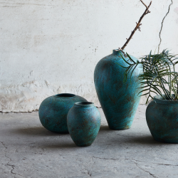 Anchor Jar - Turquoise