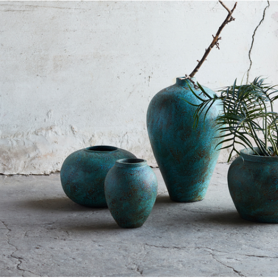 Anchor Jar - Turquoise
