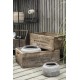 Box set of 2 w/text "Caisse de Stockage" 