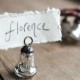 Bell Place Name Holder Antique Silver (Set of 8)