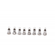 Bell Place Name Holder Antique Silver (Set of 8)