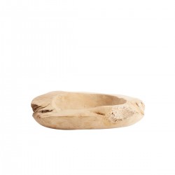 Bowl Rustic 40 - natural, unfinished