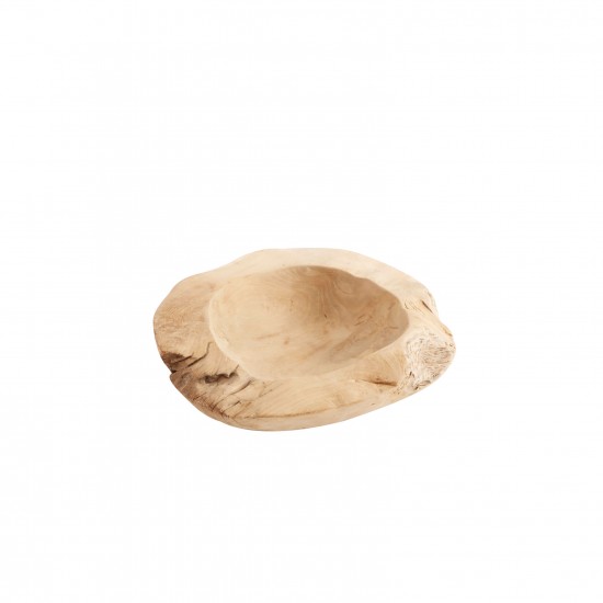 Bowl Rustic 40 - natural, unfinished