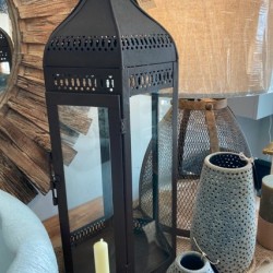 SHALENA LANTERN -RUST