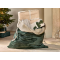 Karru Cotton Velvet Sack - Forest Green